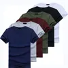 6pcs lot High Quality Men's T-Shirts Solid Casual Cotton Tops Tee Shirt Fashion Short Sleeve T-shirt Summer Clothing215L