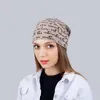 Beanies Feminino Skullies Cobertura Cap para Mulheres Algodão Floral Impressão Confortável e Solto Outono Inverno Ao Ar Livre Chapéus Frescos