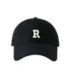 Bollkapslar 60-65 cm 63-70 cm Big Head Baseball Cap Men Women Soft Top Cotton Large Size Hat R Letter Fashion 231027