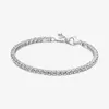 S925 Sterling Zilver Tennis Charm Armbanden voor Vrouwen Meisjes Bling Diamond Shining Crystal CZ Zirkoon Puur Zilver Luxe Liefde Designer Armband Sieraden