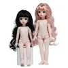 人形30cm 16 bjd doll nude 22ボールジョイント移動可能なボディ腹筋子供向けの服を脱がした天使のおもちゃ