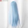 Catsuit Costumes Anime That Time I Got Reincarnated as A Slime Rimuru Tempest Cosplay Wig 70cm Light Blue Heat Resistant Fiber Hair Party Wigs