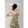 Womens Tanks Womengaga 2023 Zomernichekleding Suspen Susper Solid Color Vest voor ontwerpmeisje met ritssluiting bij Back Slim Top RW7Y