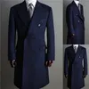 Giacche da uomo Cappotto invernale Giacca in lana con risvolto lungo Giacca a vento doppio petto Comoda moda casual 231027