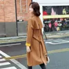 Trench Coats Trench Coats Windbreaker Femmes Mid-longueur British Style Mabe 2023 Spring Aautomn Coorian Temperament and Foreign Vester Trend