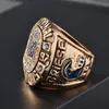 NCAA 1997 University of Michigan Wolverine Rose Bowl High-end-end Ring Pierścień Biżuterii Męscy BINDING BINDAL Dift Fan Memor2493