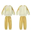 Clothing Sets Girls Spring Sports Suit Children Casual Korean Style Two Piece 6 8 10 12 14 Years Youth Teenage 231026