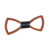 Neue Holz Fliege Für Männer Unisex Aushöhlen Geschnitzte Retro Holz Krawatten Verstellbaren Riemen Bowknots Bowtie