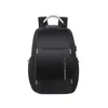 Ryggsäck män ryggsäckar anti-stöld USB kodad lås hane pull stång insats tejp vattentät reflekterande väska för resor utomhussport svart