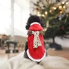 Hundebekleidung Benepaw Weihnachten Hundekleidung Geweih Schal Haustier Welpen Hoodies Winter Warmes Sweatshirt Katze Kapuzenkleidung für kleine mittelgroße Rassen 231027