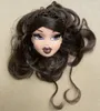 Dolls Vintage Original Quality Doll Head Joints Body Sexy Big Mouth With Real Eyelashes Girl Birthday Gifts Accessories 231026