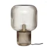 Table Lamps Nordic Glass Lamp Post-modern Bedroom Bedside Living Room Conference Hall El Model Club Mushroom