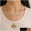 Pendant Necklaces 6 Colors Magic 4 P O Memory Floating Locket Necklace Angel Wings Flash Box Fashion Album Folding Gift Drop Deliver Otbgl