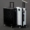 Resväskor ankomst unisex solid multifunktionsbagage dragkedja fodral vagnstammen resväska lösenord låda 20 tum ombordstigning grossist