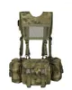 Chaquetas de caza 2023 Equipo al aire libre Molle System Belly Vest 1000D Nylon Espesado Tank Top Táctico militar