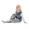 Pyjamas barn filt sömnare baby pojkar jumpsuits flickor tecknad kigurumi onesie kläder barn flanell pajamas baby sovsäck barn 231026