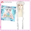 أزياء Catsuit Sailor Tsukino Usagi Siery Cosplay Cosplay مزدوج ذيل حصان طويل مقاومة للحرارة