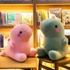 Doldurulmuş peluş hayvanlar 30cm squishy dinozor bebek peluş oyuncak yumuşak dino plushie küçük karikatür kawaii hayvan peluche çocukları doğum günü çocuk oyuncakları hediyelerl231027