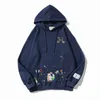 Tasarımcılar Hoodies Erkek Kadın Yüksek Kaliteli Sıçrama Mürekkep Graffiti Mikro Hoodies Moda Trend Mektubu Baskılı Hoodie High Street Pamuk Külot Üst Kıyafetler