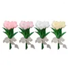 Night Lights 10pcs Tulips Artificial Flower Decoration LED Light Arrangements