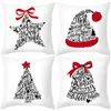 Pillow 45 45 Christmas Cushion Cover Pillowcase Merry Decoration Cases Home 2023 Xmas Gifts Covers 231027