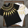 Frühling Sommer gelbe Geometrie Druck T-Shirts Herren Kurzarm T-Shirt Designer T-Shirt Camisetas T-Shirts unsex Baumwolle T-Shirts333V