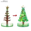 Other Event Party Supplies 3 Types 14cm Magic Growing Christmas Tree DIY Fun Xmas Gift Toy for Adults Kids Home Festival Party Decor Props Mini Tree 231027