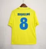 2005 2006 Футбольные майки Camiseta Retro Villarreal 05 06 Домашняя футболка KROMKAMP RIQUELME ROMAN FORLAN CARZOLA 6659