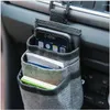 Organisateur de voiture support pour téléphone rangement accessoires intérieurs sac de poche de ventilation conteneur universel