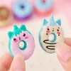 Söt Kawaii Unicorn Donut Rubber Eraser Creative Pencil Erasers School Supplies Stationery Kids Studenter Cool Priser GC2423