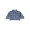 Giacche Bambini Giacca casual Ragazzi Tinta unita Jeans Cappotti Moda Ragazze Denim Vestiti per bambini Capispalla per bambini TZ149 231026