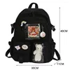 School Bags Japanese Girls Aesthetic Backpack Cute For Student Teens Pockets Kawaii Women Laptop Cartoon