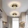 Plafondlampen modern Led Glass Licht voor veranda Trap Balkon Slaapkamer Aisle Keuken Kroonluchter Huisdecoraties Verlichtingsarmatuur Luster