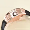 Hot Selling Barrel Shaped Diamond Inlaid European Quartz Watch