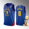 Nikola Jamal Murray Jokic Basketball Jersey Michael Porter Jr. Carmelo Anthony Allen Iverson Aaron Gordon Dikembe Mutombo Denvers Nuggetes 2023 Champions Jerseys