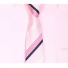 Yay bağları Erkekler pembe kravat yüksek kaliteli 7 cm'ler erkekler için bağlar moda resmi boyun kravat beyefendi iş partisi kravat kravat damat düğün kravat 231027