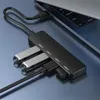 S-304 Tip-C-4xusb 3.0 Hub Adaptörü 5GBPS Veri Aktarımı USB-C genişletme dock istasyonu dönüştürücü MacBook için