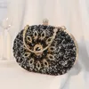 أكياس مسائية 2023 Women Women Women Luxury Bag Bag Wedder Crystal Ladies Pocket Pocket Prede Wallet for Party Quality Gift 231026