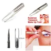 Other Home Garden Make Up Beauty Tool Stainless Steel Led Eyebrow Tweezer With Smart Light Non-Slip Eyelash Hair Removal Tweezers Clip Dhib1