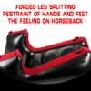 Bondage Bondage Bondage Inflatable Split Leg Sofa Bed Adult Games Sex Furniture Aid With Straps erotic Tools For Couples Women sexy posture Chair Mat 231027