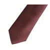 Bow -slipsar högkvalitativa mäns bruna slips 7 cm banden för män mode formell nacke gentleman affärsdräkt arbetsfest slips med presentförpackning 231027