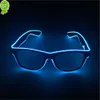 LED Glasses Neon Party Flashing Glasses Glowing Luminous Glasses Novelty Gifts Glow Sunglasses Bright Light Supplies Party Props