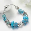 Bracelets de charme VIOVIA Une variété de bracelets de conception avec bracelet coeur d'amour bracelet perle de cristal bleu cadeaux de bijoux féminins B17023257T