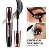 Mascara 4D Lengthening Waterproof Eyelashes Eye Black Volume With Silk Fibers Brush Eyelash Makeup Tool Cosmetics 231027