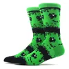 Herrensocken Halloween Männer Harajuku Lustiges Skelett Alien Mädchen Kürbis Monster Fledermaus Crew