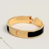 Designer-Armband, Schmuck, Designer für Damen, klassischer Armreif aus Titanstahl, Emaille, vergoldet, verblasst nicht, antiallergisch, Gold/Silber/Rose Store/21890787