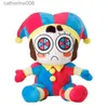 Fyllda plyschdjur Den fantastiska digitala cirkusplysch Clown Toy Anime Cartoon Doll Pomni Plush Dolls Jax mjuka fyllda leksaker söta barn julklapparl231027