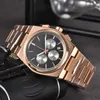 Top con relojes de pulsera de la marca de marca Men Women Women Machinery Automatic Watch 1853 Luxury Wrist-Watch Steel Strap Fashion Prx Diseñador de relojes Pulsera T02