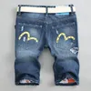 2020 Herren Denim Shorts Washed Broken Ripped Jean Shorts Herren Swag Kleidung Streetwear Fashion Jeans2959