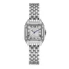 Outros relógios de luxo marca mulheres relógios simples quadrado calendário romano mulheres relógio de quartzo moda pulseira de aço inoxidável senhoras relógio 231026